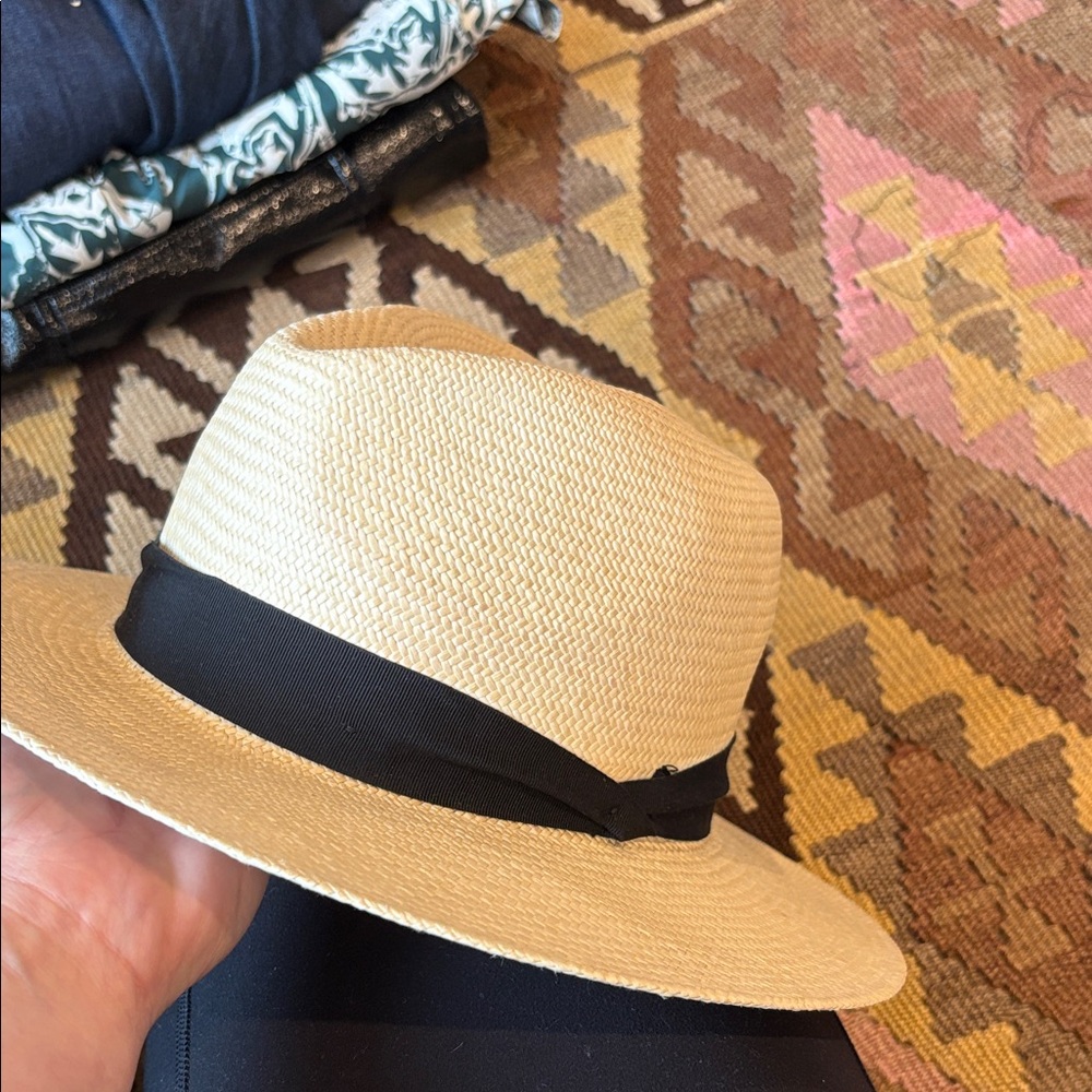 Rag & Bone Ivory Woven Hat